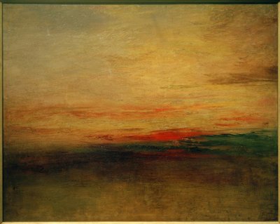 Sonnenuntergang(?) von Joseph Mallord William Turner