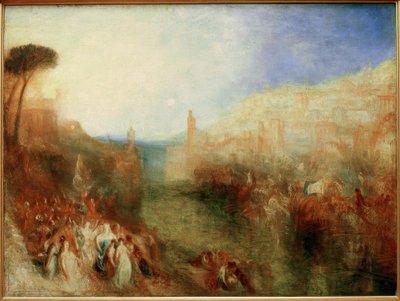 Die Abfahrt der Flotte von Joseph Mallord William Turner