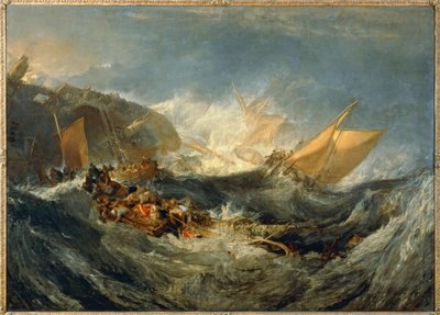 Das Wrack eines Transportschiffs von Joseph Mallord William Turner