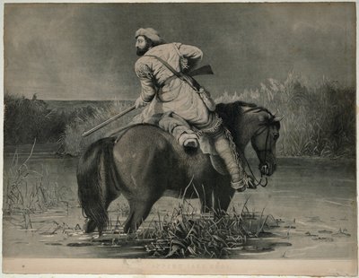 Der letzte Schuss der Fallensteller von William Tylee Ranney