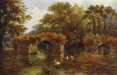 Fluss Avon, Warwick Castle von William W. Quatremain