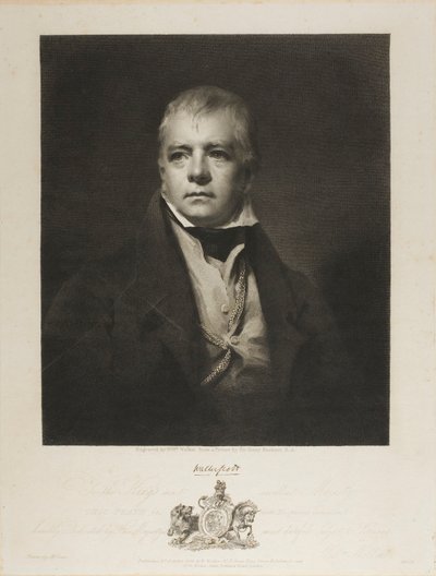 Sir Walter Scott Bart von William Walker