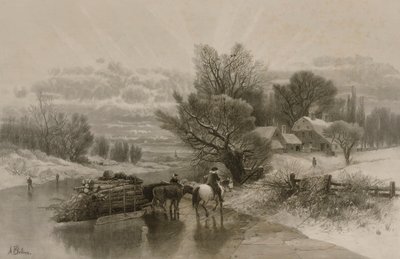 Der kürzeste Weg im Winter von William Wellstood