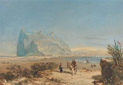 Ansicht von Gibraltar von William Wyld