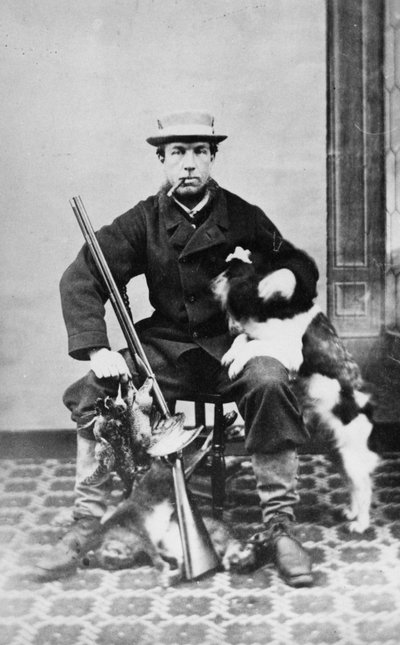 Willoughby Wallace Hooper nach dem Schießen, ca. 1860-80 von Willoughby Wallace Hooper