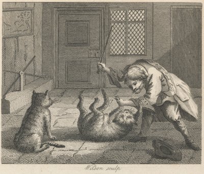Der Rattenfänger und Katzen von Wilson
