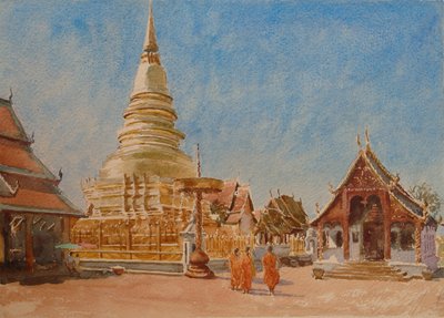 Wat Phrathat Haripunchai, Lamphun von Wilson Clive