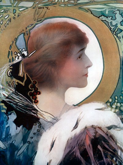 Mrs. Brown Potter, amerikanische Schauspielerin, um 1902 von Window and Grove
