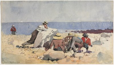 Ein Muschelbacken von Winslow Homer