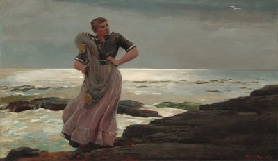 Ein Licht auf dem Meer von Winslow Homer