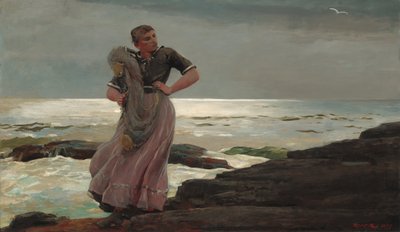Ein Licht auf dem Meer von Winslow Homer