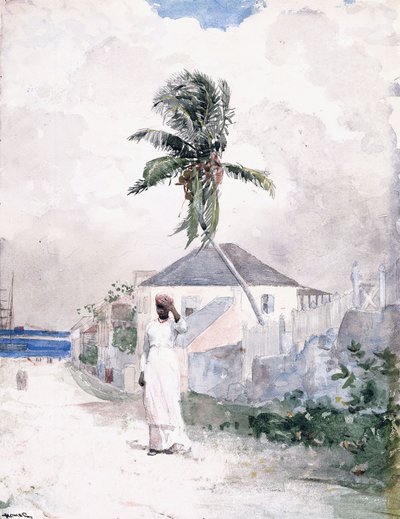 Entlang der Straße, die Bahamas von Winslow Homer