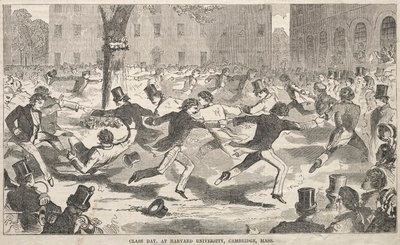 Klassentag an der Harvard University, Cambridge, Massachusetts von Winslow Homer