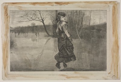 Eine Figur schneiden, 1871 von Winslow Homer
