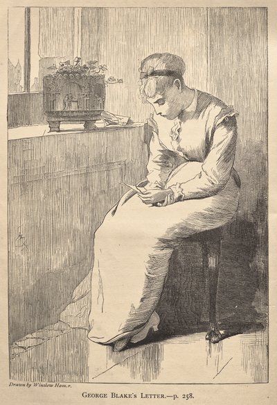 George Blakes Brief von Winslow Homer