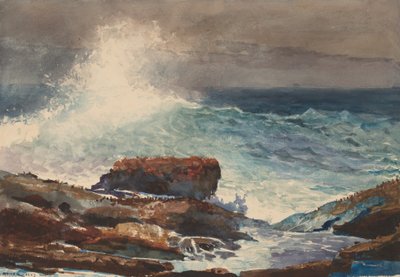 Ebbe in Scarboro, Maine, 1883 von Winslow Homer