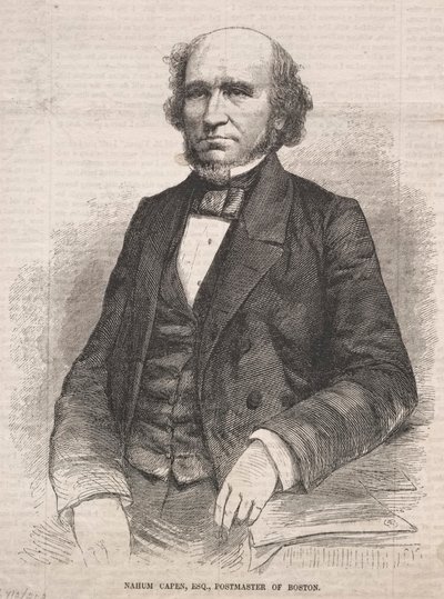 Nahum Capen, Esq., Postmeister von Boston von Winslow Homer