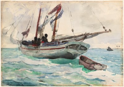 Schoner - Nassau von Winslow Homer