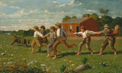 Fang die Peitsche, 1872 von Winslow Homer