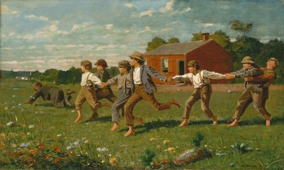 Fang den Stock, 1872 von Winslow Homer