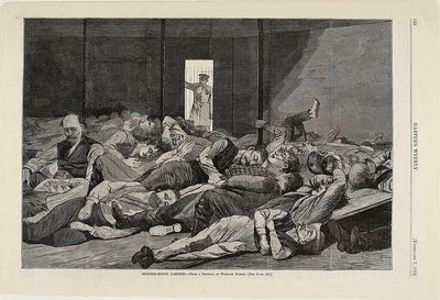 Bahnhofshausbewohner von Winslow Homer