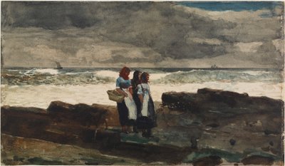 Sonne und Wolken von Winslow Homer