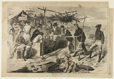 Erntedankfest im Lager von Winslow Homer