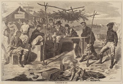 Erntedankfest im Lager von Winslow Homer