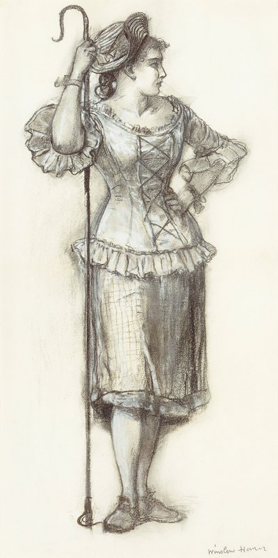 Die Schäferin, 1878 von Winslow Homer