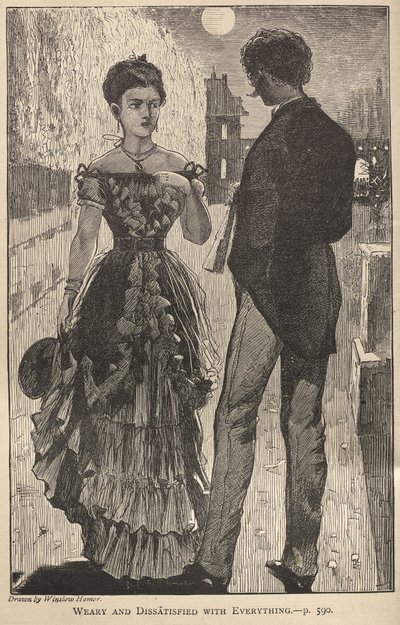 Müde und unzufrieden mit allem von Winslow Homer