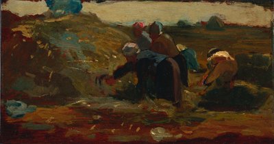 Frauen bei der Feldarbeit, 1867 von Winslow Homer