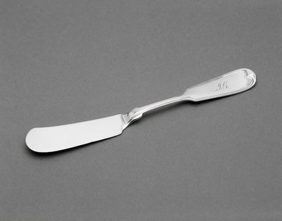 Buttermesser, ca. 1845-1864 (Silber) von Wood and Hughes