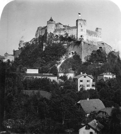 Festung Hohensalzburg, Salzburg, Österreich, um 1900er von Wurthle and Sons