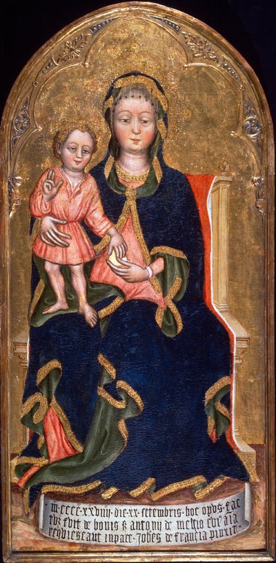 Madonna und Kind von Zanino di Pietro
