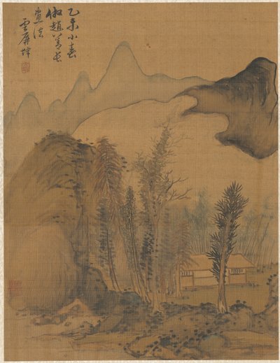 Landschaft im Stil von Chao Yuan von Zhai Dakun