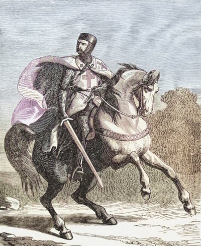 Ein Soldat der Tempelritter von . .