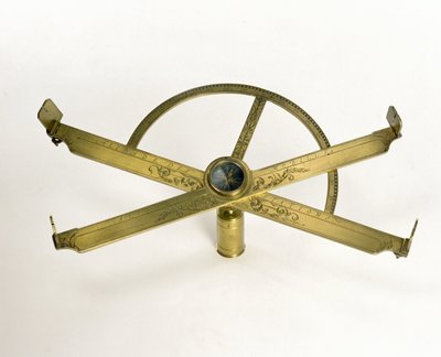 Graphometer-Klinometer, um 1600 von Frederick (attr. to) Barnard
