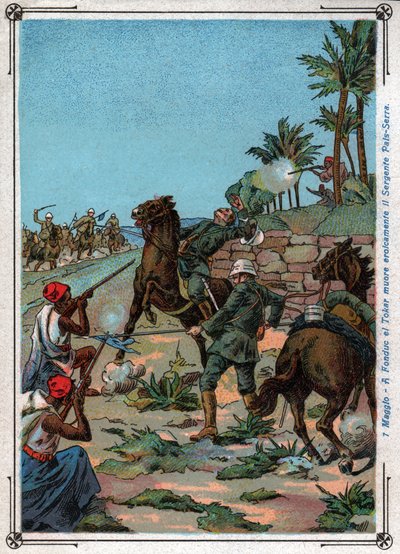 Guerre italo turque von Ferdinand Georg Waldmuller