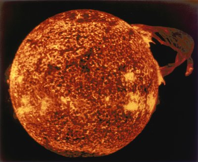 Große Sonneneruption im extremen Ultraviolettlicht von Henry Charles Fehr