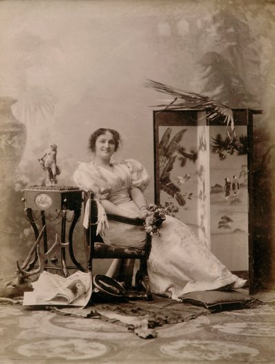 Lyrische Theaterdarstellerin - Theaterschauspielerin von Henry Charles Fehr