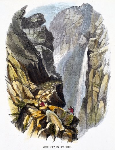 Gebirgspässe von Frederick (attr. to) Barnard
