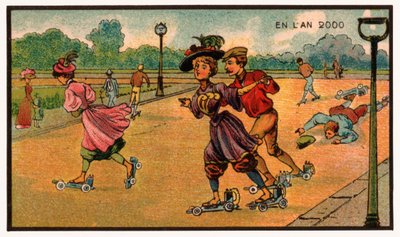 Rollschuhe, um 1910 von . .