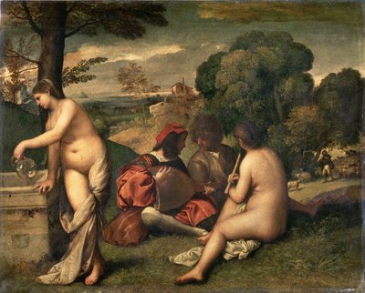 Pastorales Konzert von Giorgione