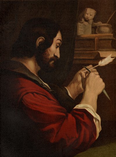 Der Evangelist Markus von after Guercino