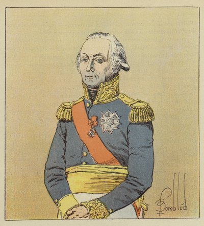 Marschall Kellermann von after Louis Charles Bombled