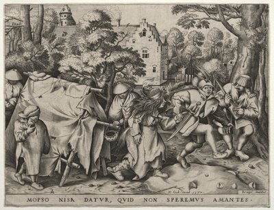 Die Hochzeit von Mopsus und Nisa von after Pieter Bruegel
