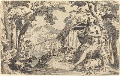 Der verlorene Sohn von after Pietro Testa
