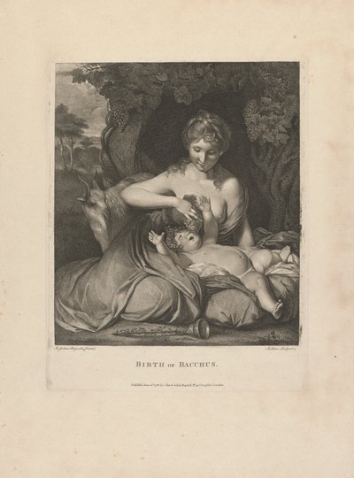 Die Geburt des Bacchus von after Sir Joshua Reynolds