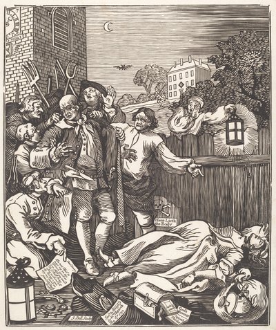 Grausamkeit in Perfektion von after William Hogarth John Bell