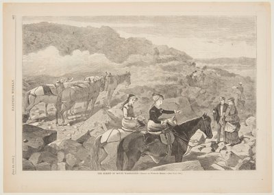 Der Gipfel des Mount Washington von after Winslow Homer